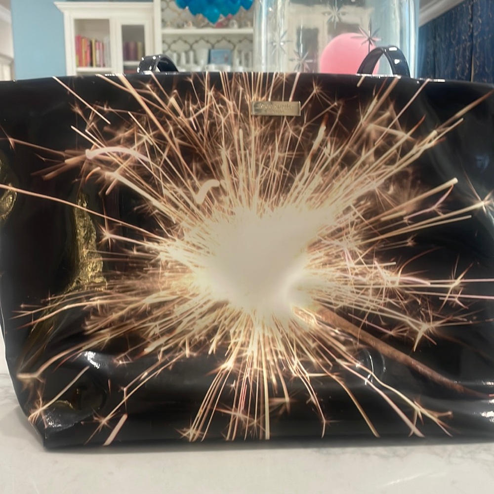 Let’s Sparks fly tote bag by Kate Spade